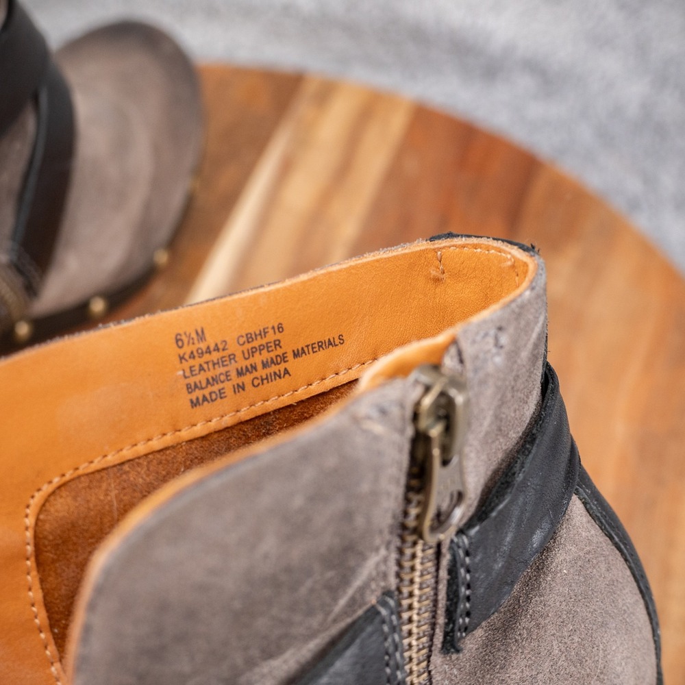 KORK-EASE RAZZOLI Ankle Boots Womens 6.5 Brown Studded distressed Clogs Chunky - Picture 5 of 6